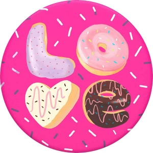 POPSOCKETS Love Donut Stalak za mobitel Ružičasta slika