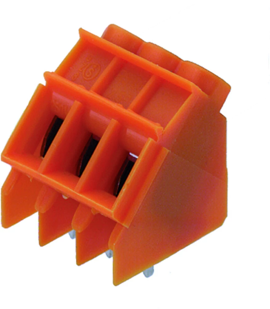 Blok vijčanih stezaljki 1843160000 Weidmüller narančasta sadržaj: 50 komada slika