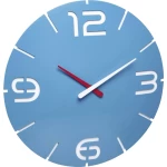 Radijski Zidni sat TFA 60.3536.14 35 cm x 3.5 cm Nebesko-plava