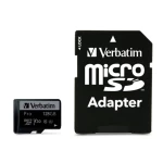 Verbatim MICRO SDXC CARD PRO UHS-3 128GB CLASS 10 INCL ADAPTOR microsdxc kartica 128 GB UHS-Class 3 otporan na udarce, vodootporan
