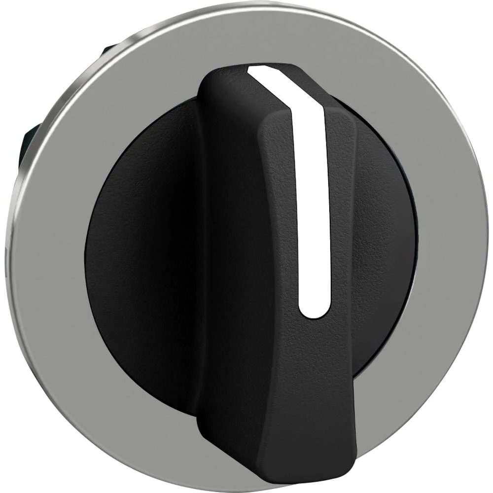 Schneider Electric ZB4FD3 prednji element za biračku sklopku plosnat (Ø) 30.5 mm  krom boja, crna 1 St. slika