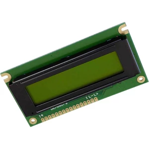 Display Elektronik LCD zaslon žuto-zelena (Š x V x d) 84 x 44 x 7.6 mm slika