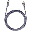 Oehlbach USB 3.0 Priključni kabel [1x Muški konektor USB 3.0 tipa A - 1x Muški konektor USB 3.0 tipa B] 7.5 m Crna pozlaćeni kon slika