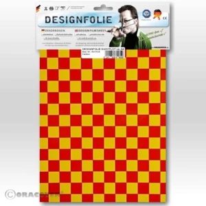 Dizajnerska folija Oracover Easyplot Fun 4 95-033-023-B (D x Š) 300 mm x 208 cm Žuto-crvena slika