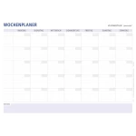 Staedtler kalendar Planer Lumocolor® week planner set 641 A1-1 DIN A1  1 St.