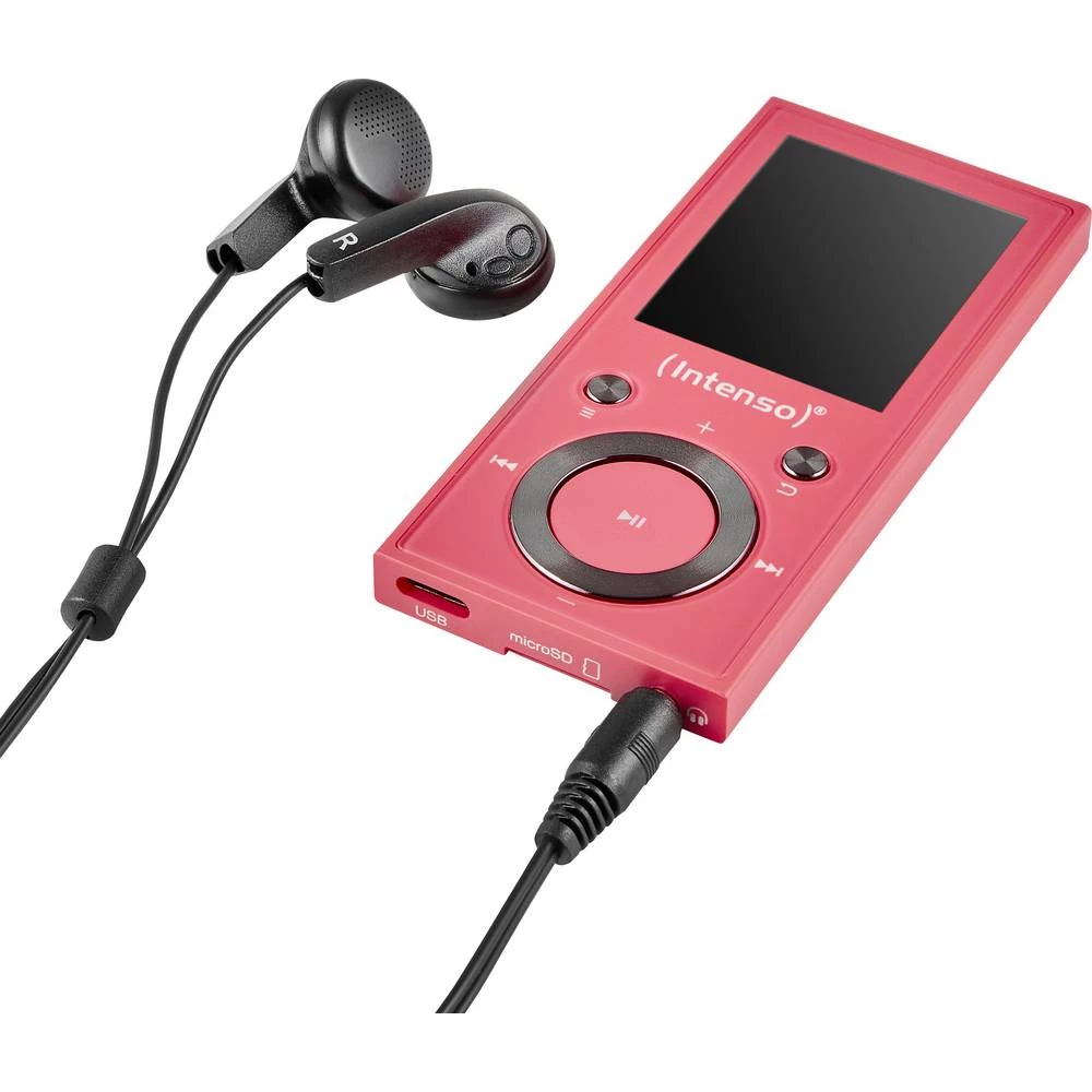 Intenso Intenso MP3 Videoplayer 64GB Music Walker mp3-player 64 GB ružičasta Bluetooth slika
