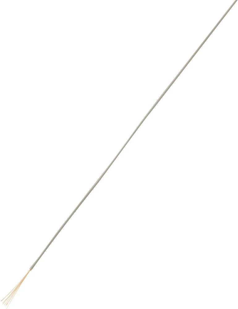 Pletenica LiFY 1 x 0.05 mm&sup2; Siva TRU COMPONENTS 1567776 25 m slika