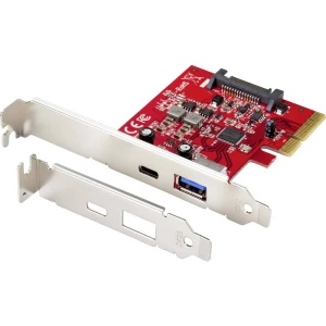 Renkforce RF-4599666 1+1 ulaz USB 3.2 Gen 1-upravljačka kartica PCIe slika