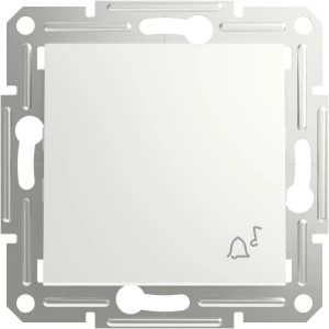 Schneider Electric tipka sa simbolom zvona Asfora bijela (RAL 9003) EPH0870121D slika
