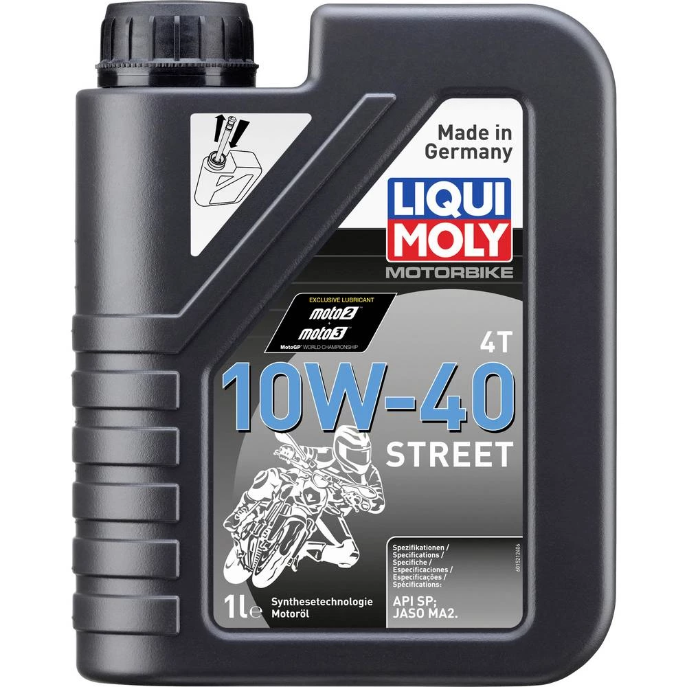 Liqui Moly Motorbike 4T 10W-40 Street 1521 ulje za 4-taktne motore 1 l slika