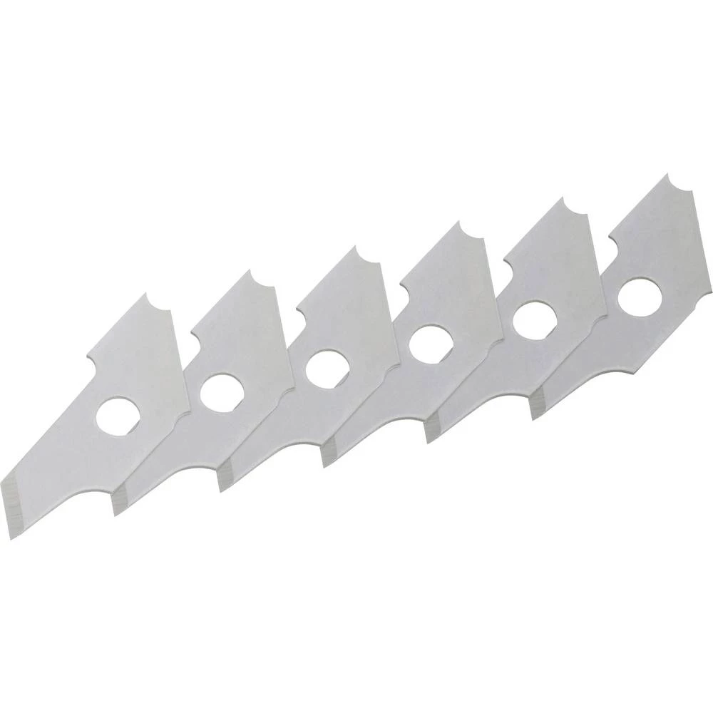 Wolfcraft 5893000 zamjenske oštrice za alat za upuštanje ruba rupe 6 kom. slika