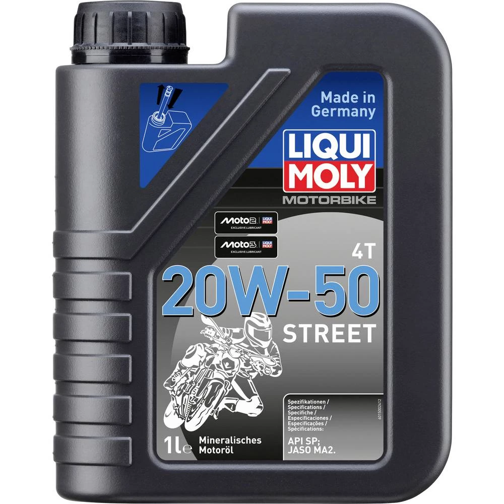 Liqui Moly Motorbike 4T 20W-50 Street 1500 ulje za 4-taktne motore 1 l slika