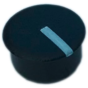 Pokrivna kapa Crna, Bijela Prikladno za Okrugli gumb 11 mm PSP C110-1 1 ST slika