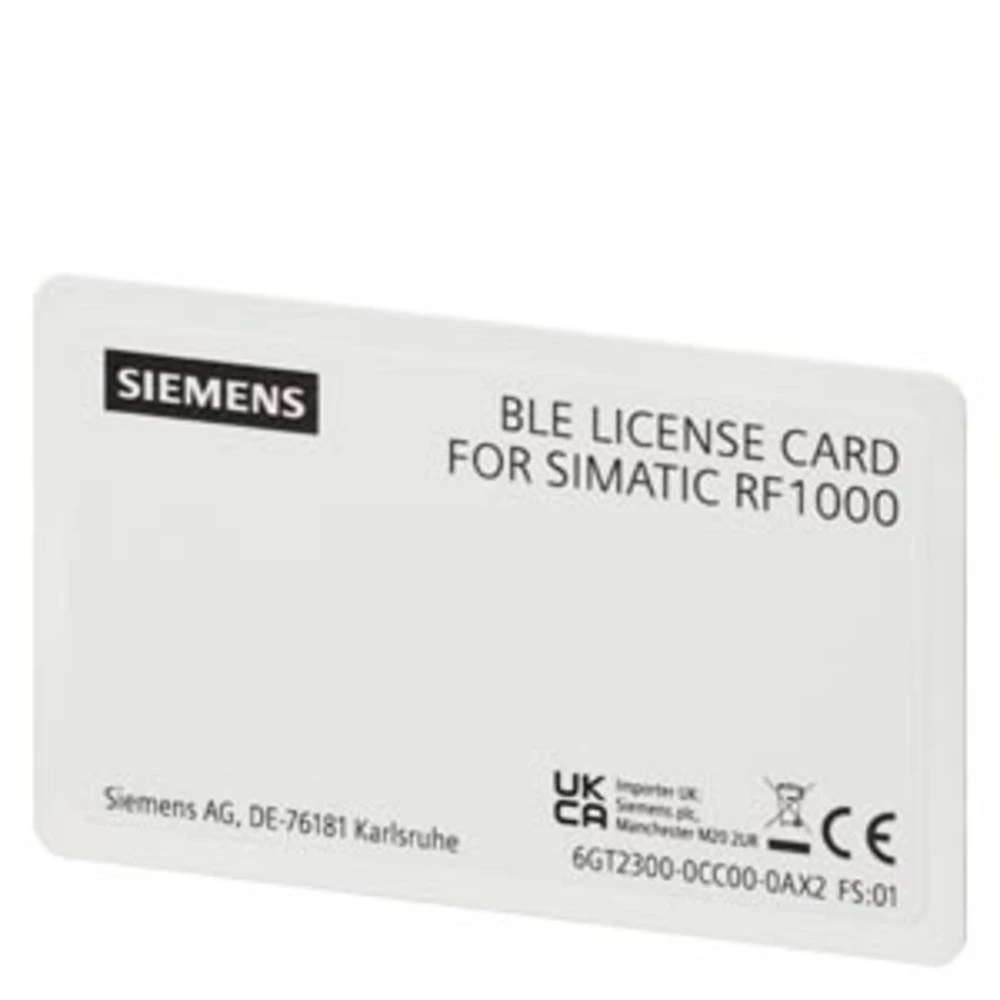 Siemens 6GT2300-0CC00-0AX2 konfiguracijska kartica slika