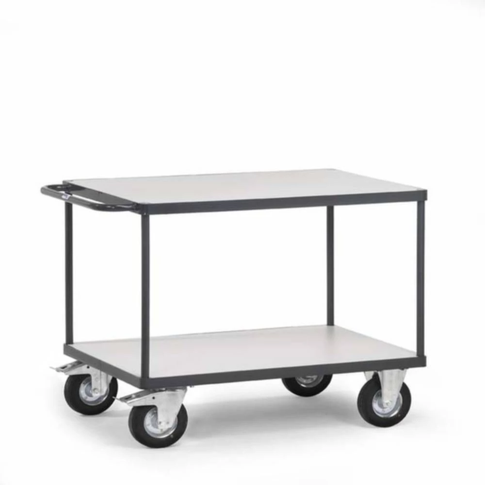 Fetra Hauptartikel 9403 kolica s policama čelik Opterećenje (maks.): 500 kg škriljavac-siva (RAL 7015) slika