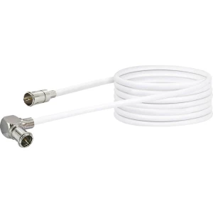 Antene Priključni kabel [1x Brzi muški konektor F - 1x Mini-DAT utikač] 9 m 90 dB Bijela Schwaiger slika