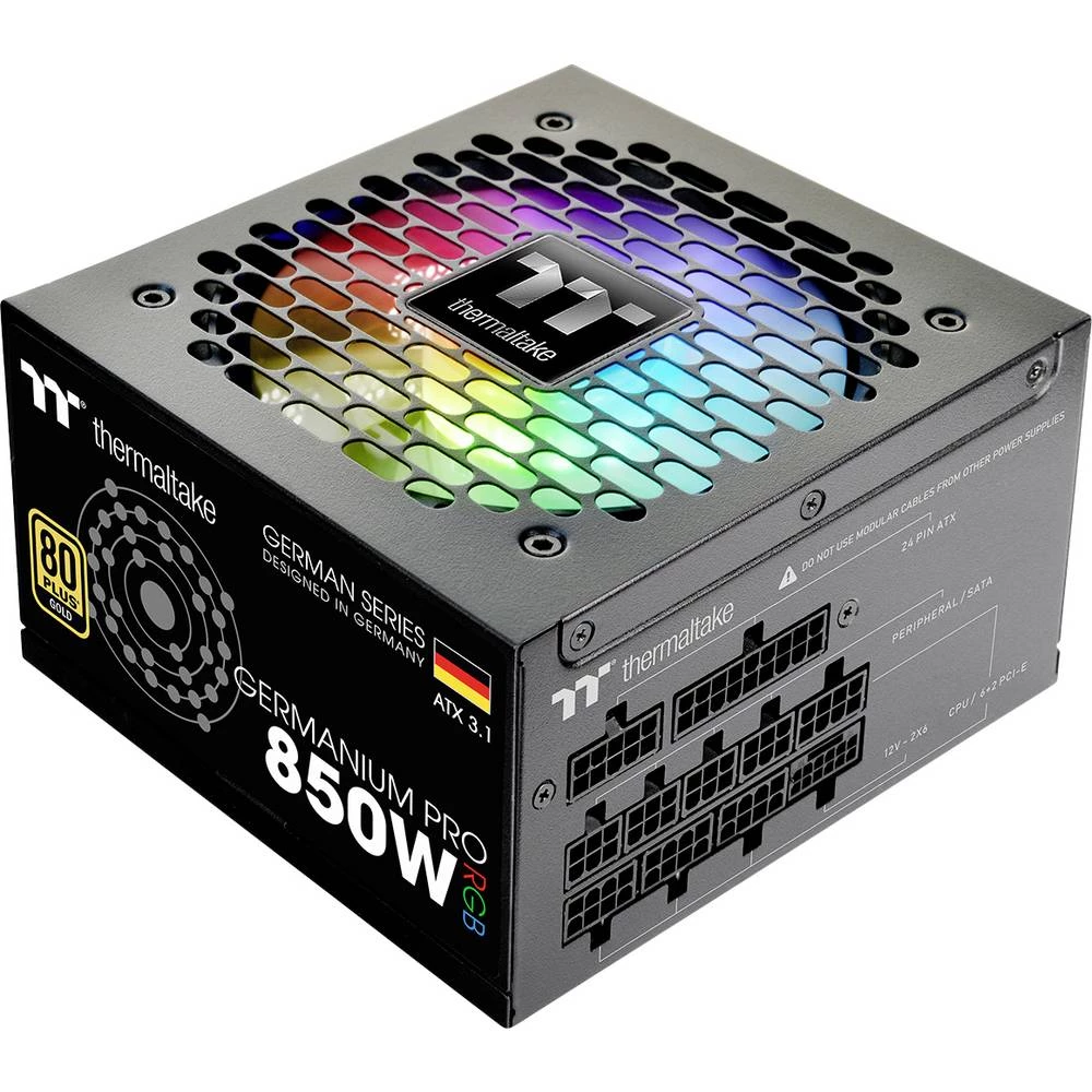 Thermaltake ugradbeni AC/DC adapter napajanja 850 W ATX 80 plus gold slika
