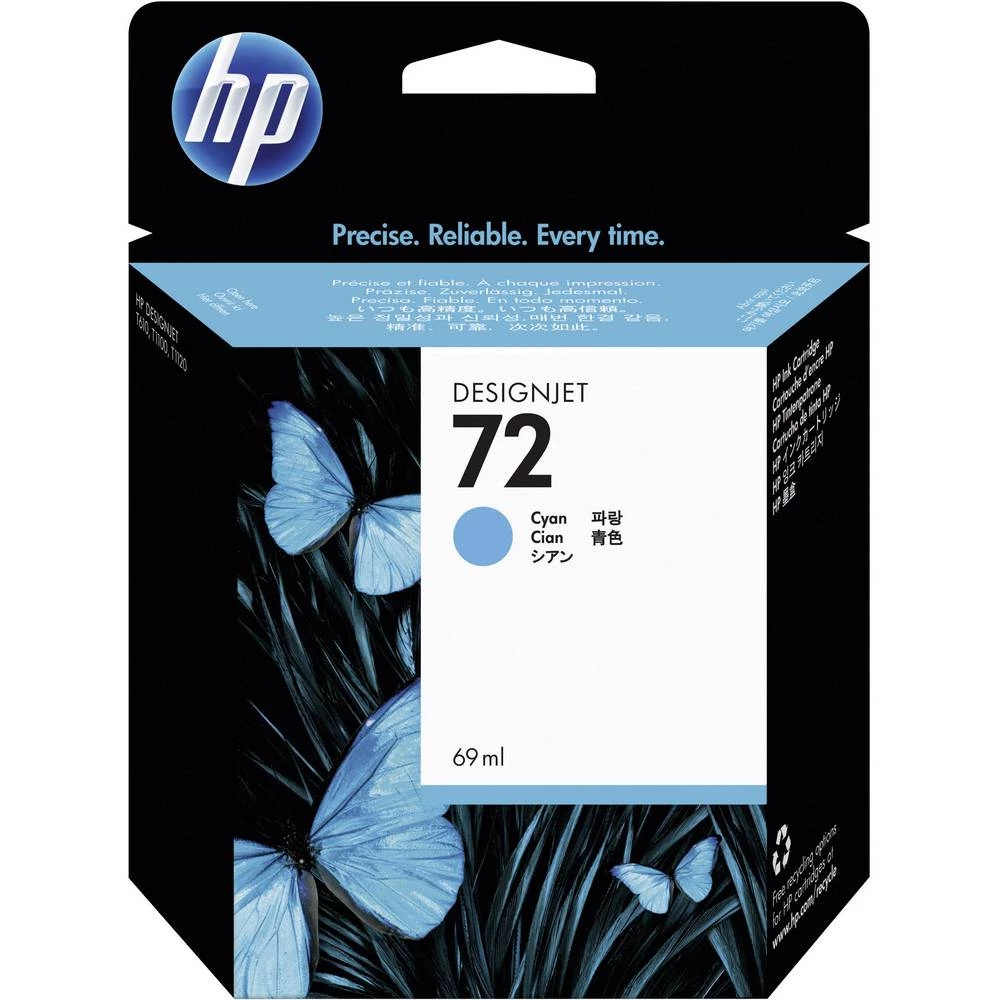 HP Tinta 72 Original Cijan C9398A 69 ml