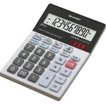 Stolni kalkulator Sharp EL-M711G Crna, Bijela Zaslon (broj mjesta): 10 solarno napajanje, baterijski pogon (Š x V x d) 100 x 33