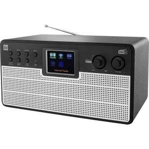 Dual Radiostation IR 100 N/A Bluetooth, WLAN, Internetski radio Crna, Srebrna slika