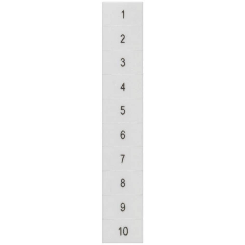 Siemens 8WH81403AB85 natpisna pločica  bijela 100 St.