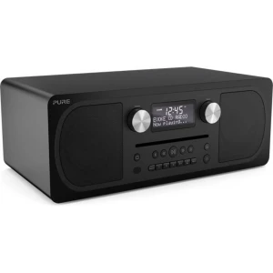 UKW Stolni radio Pure Evoke C-D6 AUX, Bluetooth, CD, UKW Crna slika