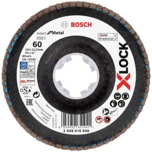 Bosch Accessories 2608619808 X551 lepezasta brusna ploča promjer 115 mm Promjer bušotine 22.23 mm  1 St. slika