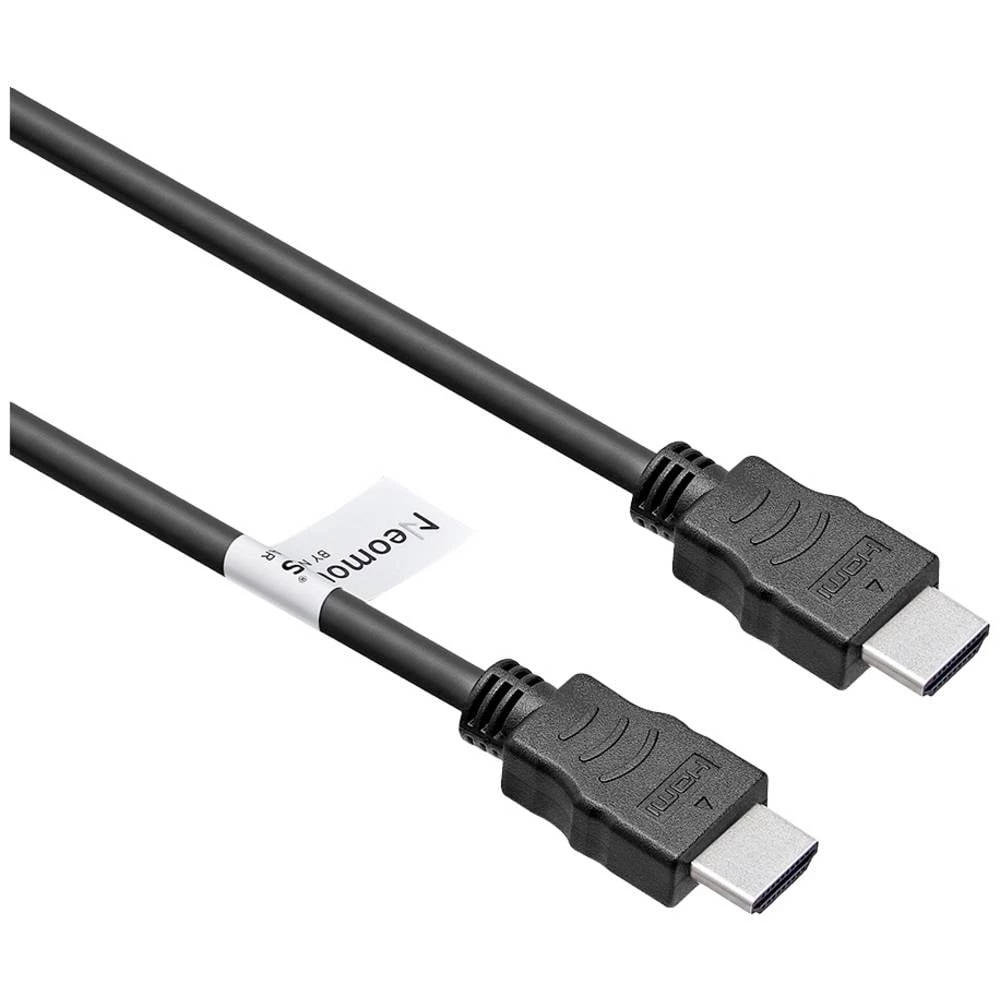 Neomounts HDMI priključni kabel HDMI A utikač, HDMI A utikač 1.00 m crna HDMI3MM HDMI kabel slika