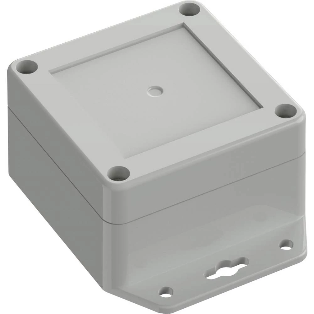 TRU COMPONENTS 6U07080805517 TC-13865216 industrijsko kućište 106.5 x 76.5 x 45 ABS svijetlosiva 1 kom. slika