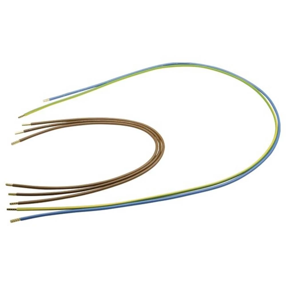 Hager Y89Z izlazni kabelski svežanj   smeđa boja, plava boja, zeleno-žuta 5-polni 10 mm²      1 St. slika