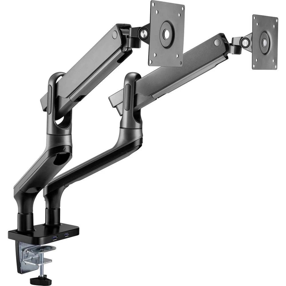 My Wall HL 22-2 L 2-struki stolni nosač za monitor 43,2 cm (17") - 81,3 cm (32") mogučnost savijana, vrtljivi nosač slika