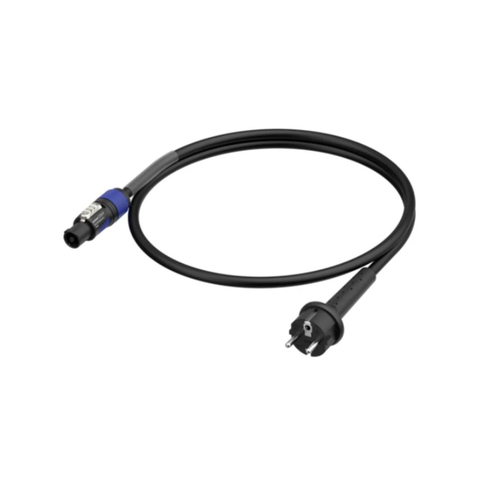 Neutrik 1036413 struja priključni kabel crna 3 m slika