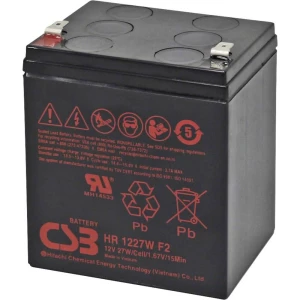 olovni akumulator 12 V 6.2 Ah CSB Battery HR1227WF2 HR1227WF2 olovno-koprenasti (Š x V x d) 90 x 106 x 70 mm plosnati priključak slika