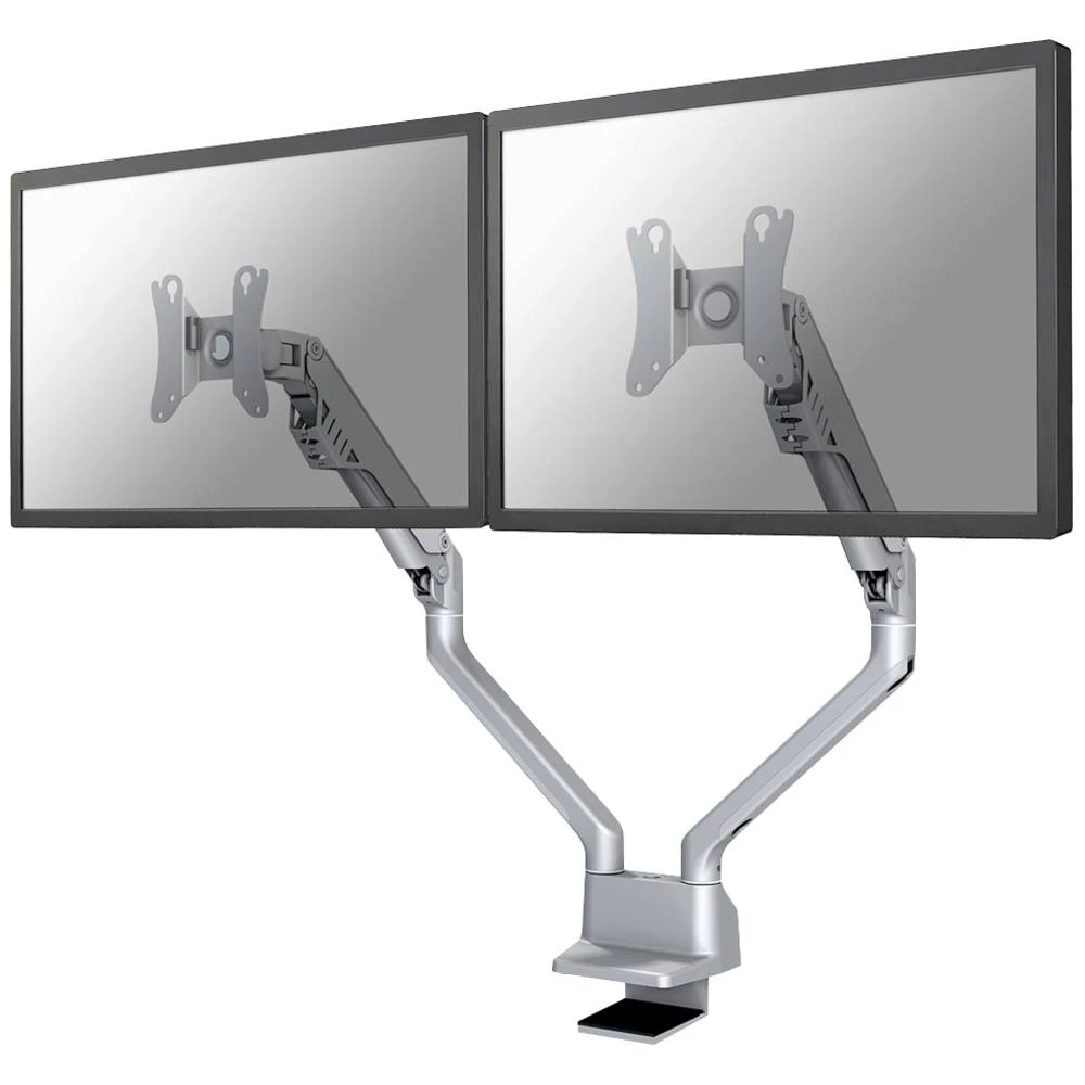 Neomounts by Newstar FPMA-D750DSILVER2  stolni nosač za monitor 25,4 cm (10'') - 81,3 cm (32'') nagibni i okretni, podesiv po visini, rotirajuči slika