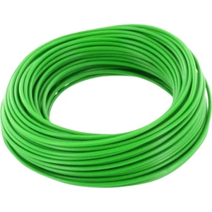 BELI-BECO L218/5 gn Pletenica 2 x 0.14 mm² Zelena 5 m slika