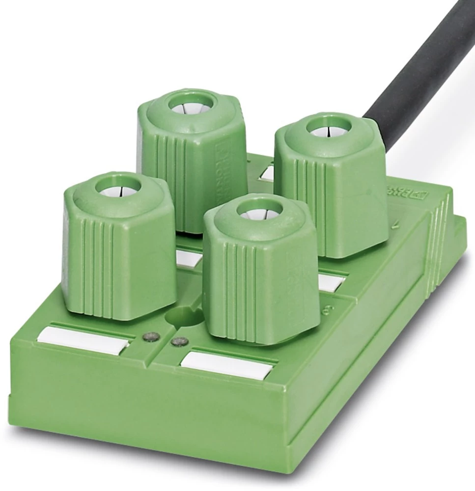 Kutija za senzore/aktore, pasivna QUICKON-razdjelnik SACB-4Q / 4P-L-10,0PUR 1695236 Phoenix Contact 1 kom. slika