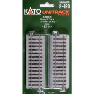 #####H0 Kato Unitrack 2-120 ravna tračnica 114 mm 4 St. slika