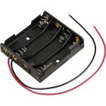 TRU COMPONENTS TC-13220676 baterije - držač 4x micro (AAA) kabel (D x Š x V) 51 x 47 x 12 mm