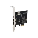 Sedna PCIE 3x 1394A kartica sučelja/adapter Ugrađeni IEEE 1394/Firewire Sedna PCIE 3x 1394A  PCI-Express kartica  PCIe