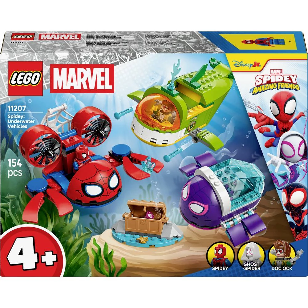 11207 LEGO® MARVEL SUPER HEROES Spidey: Podvodna vozila (11207) slika