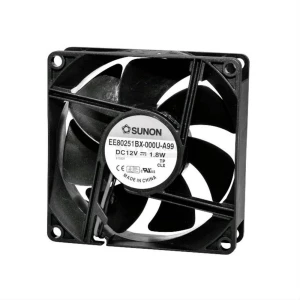 Sunon EE80252BX-A99 aksijalni ventilator 24 V/DC 76.43 m³/h (D x Š x V) 80 x 80 x 25 mm slika