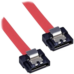 LINDY tvrdi disk priključni kabel [1x SATA-utikač 7-polni - 1x SATA-utikač 7-polni] 0.5 m crvena slika