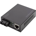 SC dvostriki konektor, IEEE 802.3z 1000BASE-LX, LAN 10/100/1000 MBit/s Medijski konvertor 10 / 100 / 1000 Mbit/s Digitus DN-8216