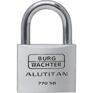 Burg Wächter 36101 lokot 50.00 mm različito zatvaranje   aluminij boja zaključavanje s ključem slika