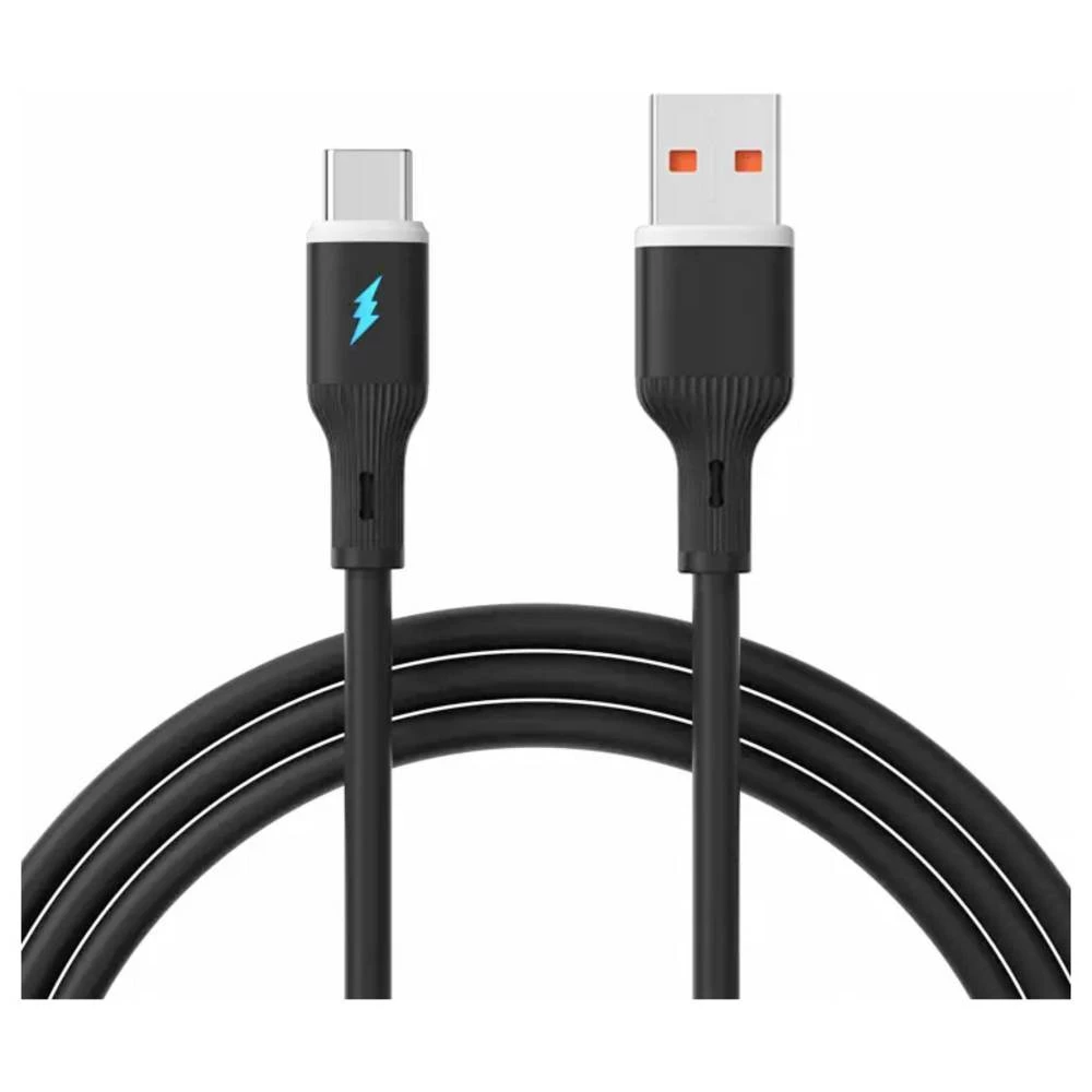 Akyga USB kabel USB-A utikač, USB-C® utikač 1 m crna AK-USB-62 slika