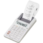 Casio HR-8RCE-WE ispisni stolni kalkulator bijela Zaslon (broj mjesta): 12 baterijski pogon, električni pogon (opcijski) (Š x V x D) 102 x 42 x 209 mm