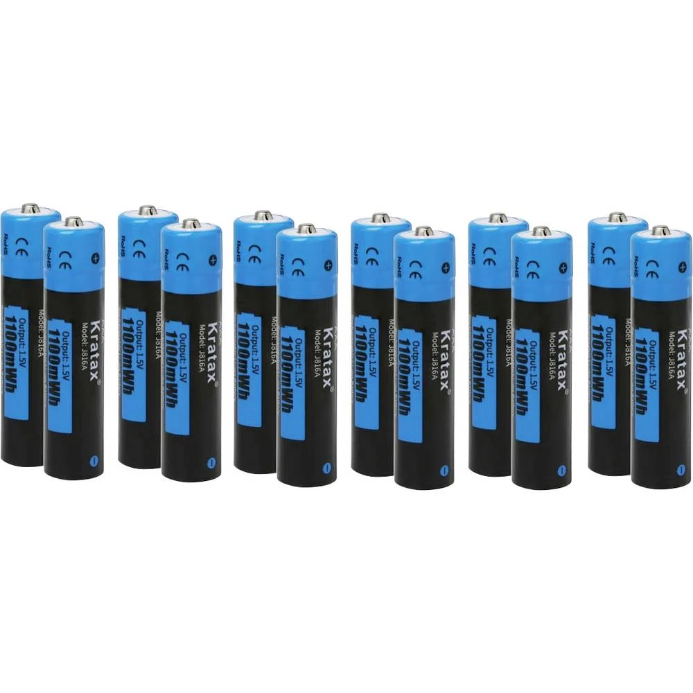 Hixon J816 micro (AAA) akumulator Li-Ion 750 mAh 1.5 V 12 St. slika