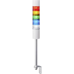Signalni toranj LED Patlite LR6-502LJBW-RYGBC 5-bojno, Crvena, Žuta, Zelena, Plava boja, Prozirna 5-bojno, Crvena, Žuta, Zelena, slika