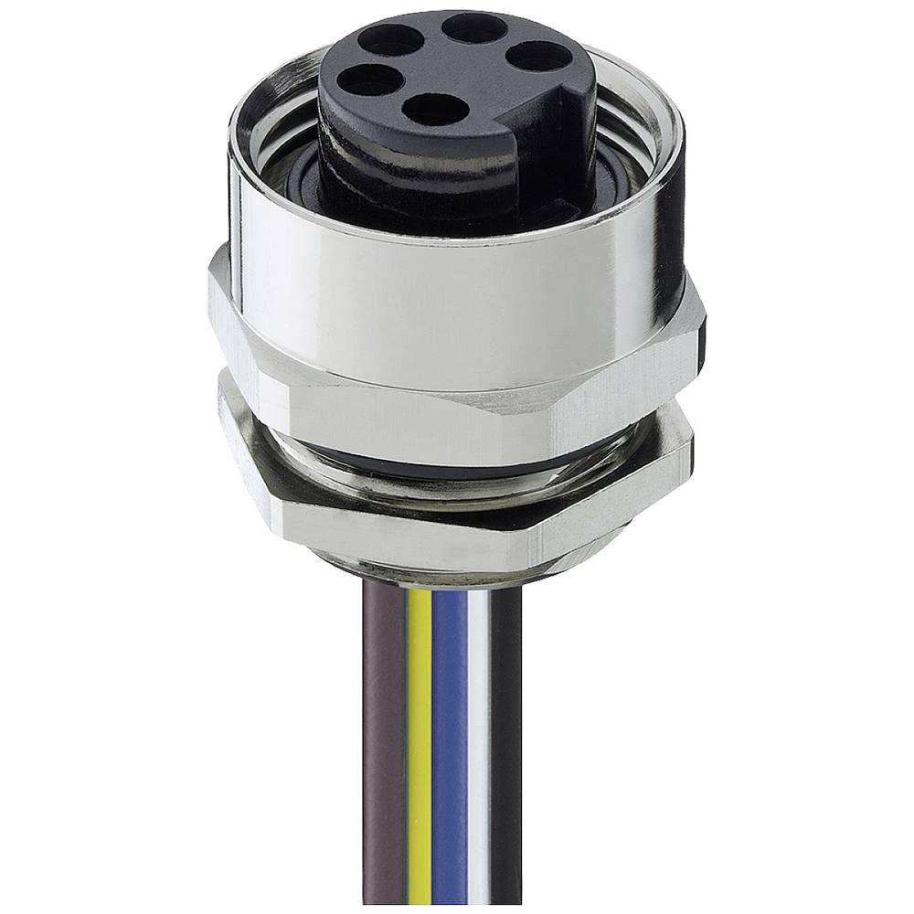 Lutronic 7820 05 T13CW 0,5m ugradbeni konektor za senzor/aktivator 7/8" ženski, ugradbeni Broj polova: 5 1 St. slika