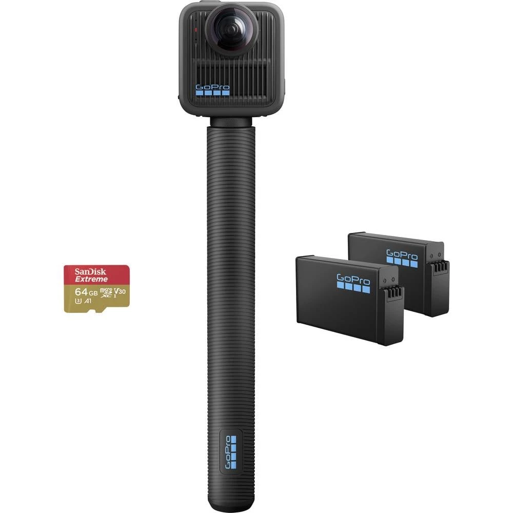 GoPro MAX2 Accessory Hard Bundle akcijska kamera 360°, zaslon osjetljiv na dodir, Bluetooth, 8K, WLAN, stereo sound slika